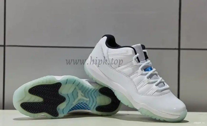 Low Air Authentic Jordan 11 Columbia 0613